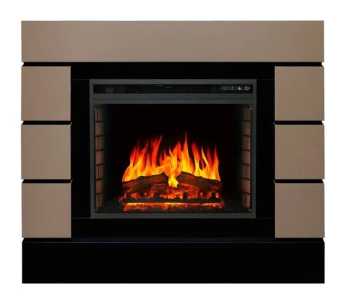 Изображение товара Каминокомплект Royal Flame Lindos Beige Grey с очагом Vision 23 EF LED FX