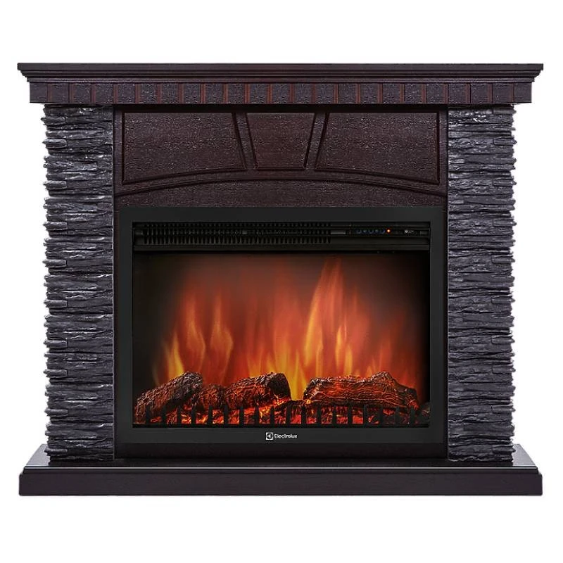 Изображение товара Электрокаминокомплект Firelight Porto 30 с очагом Electrolux 2кВт венге
