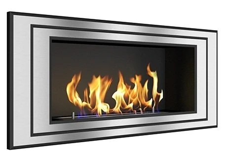 Изображение товара Биокамин Zefire Sirius 900 Long встраиваемый стильный белый Изображение товара Биокамин Zefire Sirius 900 Long встраиваемый стильный белый