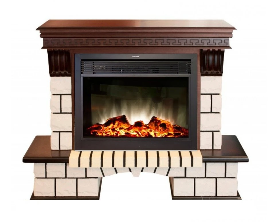 Изображение товара Электрокамин RealFlame Stone new 26/HL с очагом MoonBlaze LUX Black Brass Изображение товара Электрокамин RealFlame Stone new 26/HL с очагом MoonBlaze LUX Black Brass