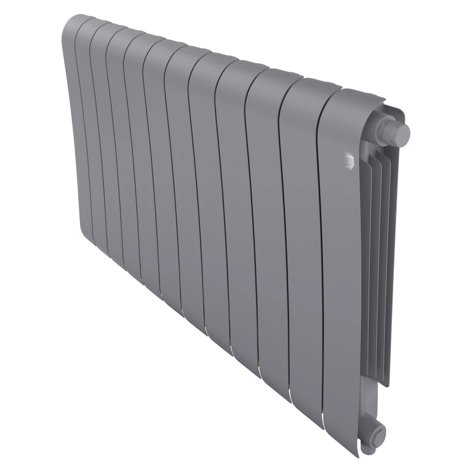 Изображение товара Биметаллический радиатор Royal Thermo Infinity 500 VR80 12 секций Silver Satin для дома и офиса