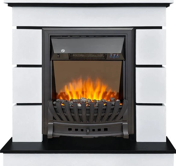 Изображение товара Электрокамин Royal Flame Modern с очагом Aspen Black минимализм в интерьере