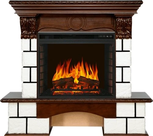 Изображение товара Каминокомплект Royal Flame Pierre Luxe c очагом Vision 23 EF LED FX