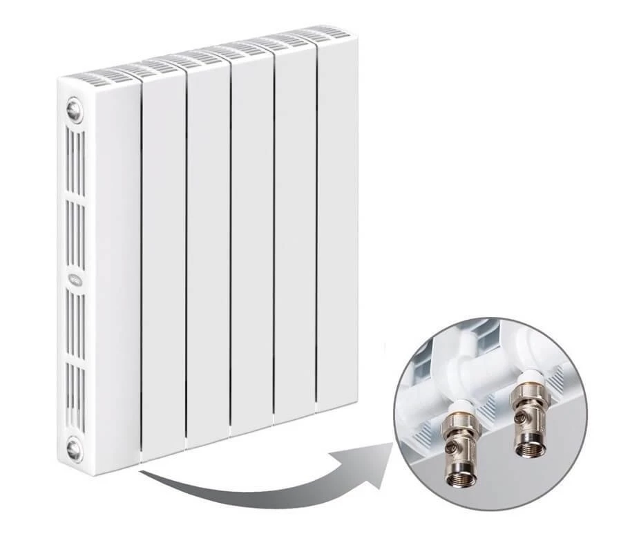 Изображение товара Биметаллический радиатор отопления RIFAR SUPReMO VENTIL 500 SVR 6