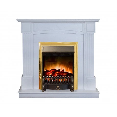 Изображение товара Каминокомплект RealFlame Andrea с очагом Fobos Lux Brass S