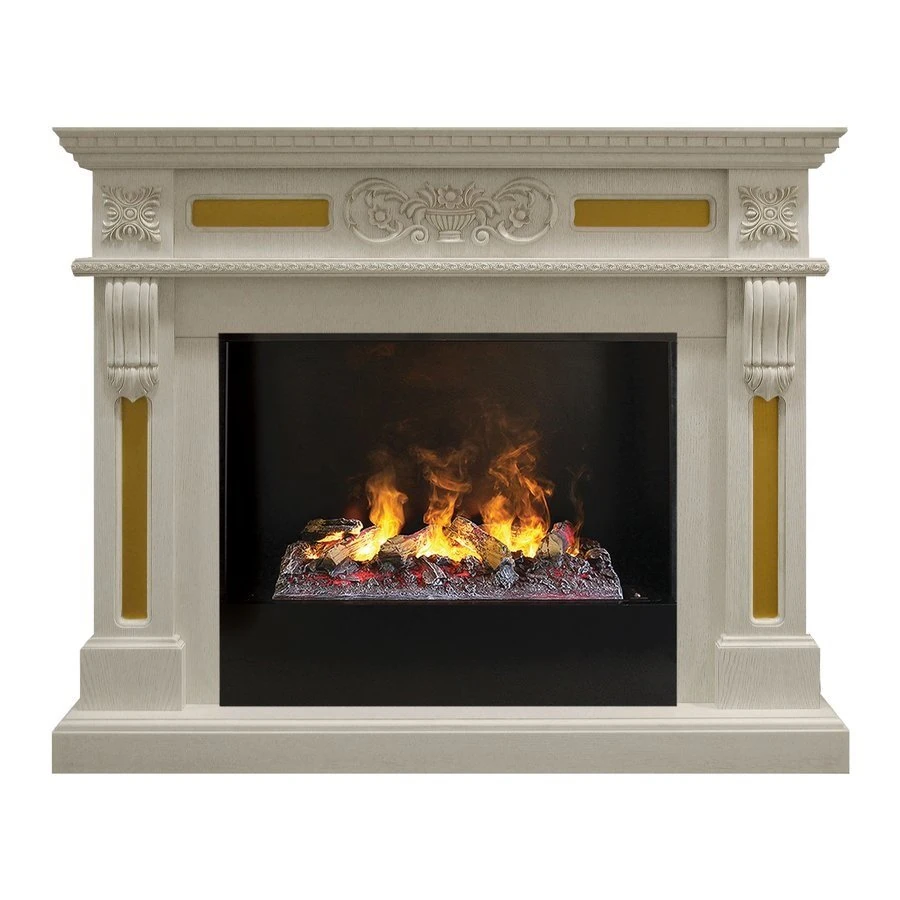 Изображение товара Каминокомплект RealFlame Corsica 26 WT с очагом 3D Cassette 630 Изображение товара Каминокомплект RealFlame Corsica 26 WT с очагом 3D Cassette 630