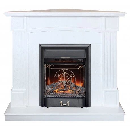 Изображение товара Электрокамин угловой RealFlame Andrea Corner с очагом Majestic Lux Black S Изображение товара Электрокамин угловой RealFlame Andrea Corner с очагом Majestic Lux Black S