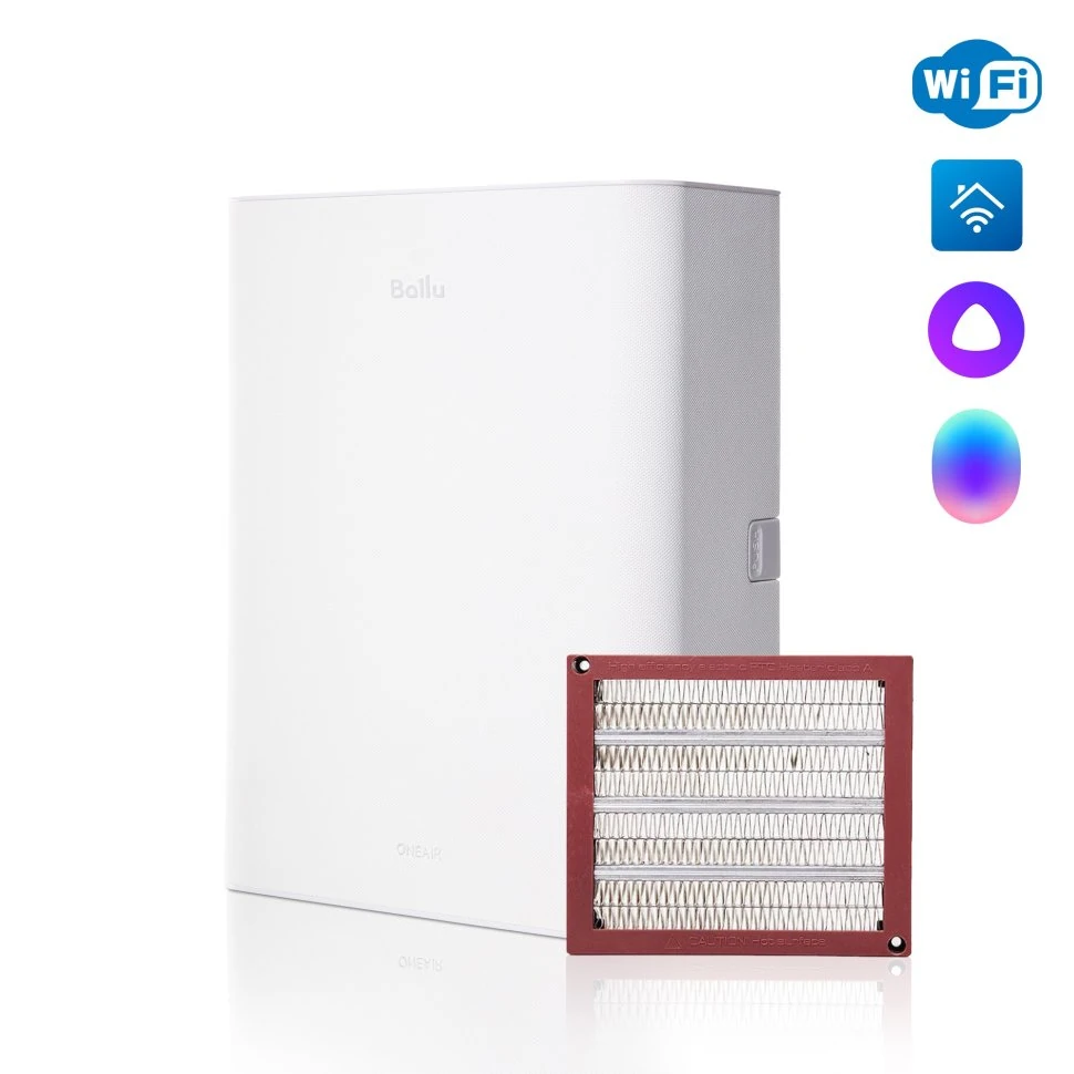 Изображение товара Очиститель воздуха Ballu ONEAIR ASP-100WH белый Изображение товара Очиститель воздуха Ballu ONEAIR ASP-100WH белый