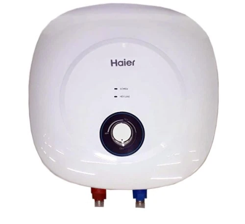 Изображение товара Накопительный электрический водонагреватель Haier ES15V-MQ1 над раковиной