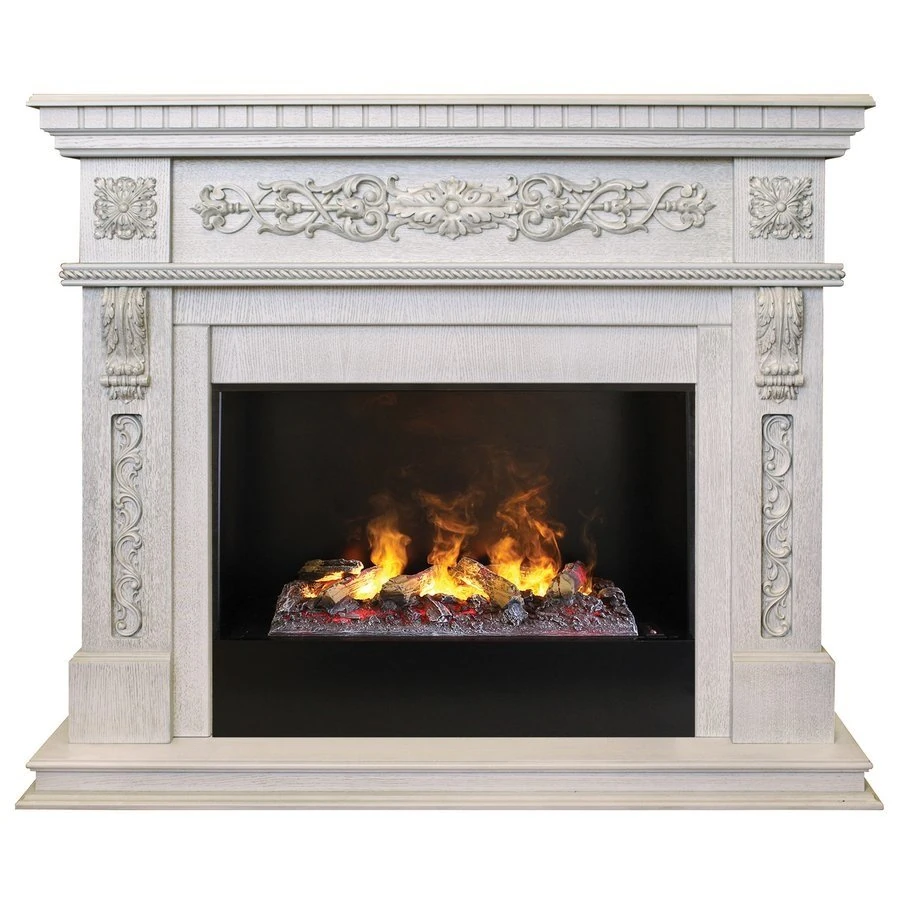Изображение товара Каминокомплект RealFlame Estella 25,5/26 WT с 3D Cassette 630 и Black вставкой Изображение товара Каминокомплект RealFlame Estella 25,5/26 WT с 3D Cassette 630 и Black вставкой