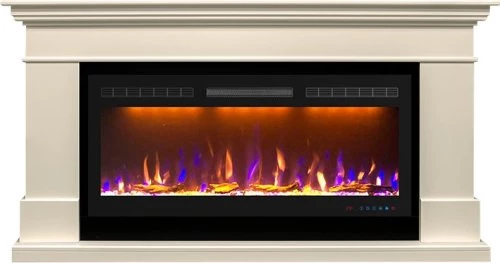 Изображение товара Каминокомплект Royal Flame California с очагом Crystal 40 RF слоновая кость (Высота 860)