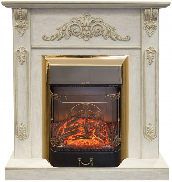 Изображение товара Каминокомплект RealFlame Anita STD/EUG WTG с очагом Majestic Lux Brass S