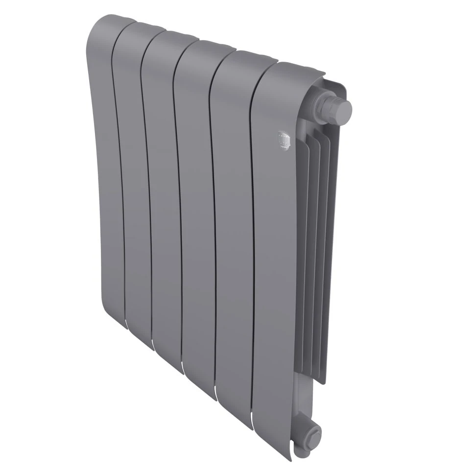 Изображение товара Биметаллический радиатор отопления Royal Thermo Infinity 6 секций Silver Satin