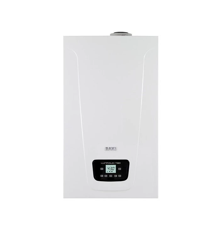 Изображение товара Газовый конденсационный котел Baxi Luna Duo-tec E 40 для отопления и горячей воды Изображение товара Газовый конденсационный котел Baxi Luna Duo-tec E 40 для отопления и горячей воды