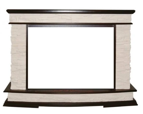 Изображение товара Портал Interflame Памир сланец коньячный дуб под очаг Panoramic 33W LED FX