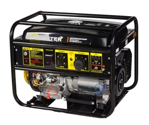 Изображение товара Бензиновый электрогенератор Huter DY8000LX-3