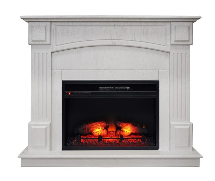 Изображение товара Электрокаминокомплект RealFlame Carolina 25,5/24 WT с очагом Eridan 24 Изображение товара Электрокаминокомплект RealFlame Carolina 25,5/24 WT с очагом Eridan 24