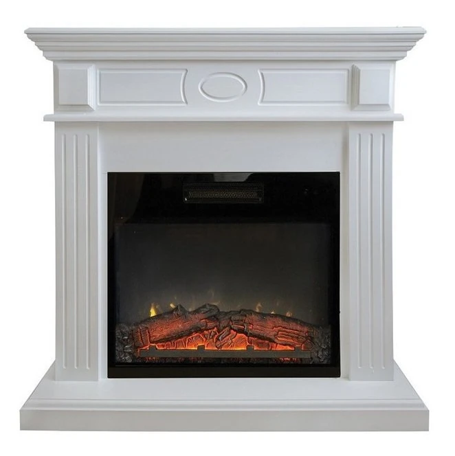 Изображение товара Электрокамин RealFlame Leda 25,5 WT с очагом Kendal 24 стильный декоративный камин Изображение товара Электрокамин RealFlame Leda 25,5 WT с очагом Kendal 24 стильный декоративный камин