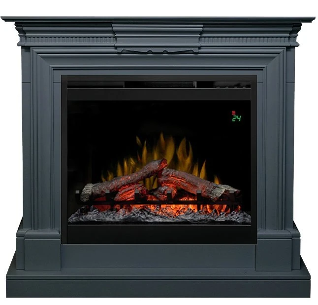 Изображение товара Каминокомплект Dimplex Chelsea с очагом Symphony 26'' DF2624L-INT серый графит Изображение товара Каминокомплект Dimplex Chelsea с очагом Symphony 26'' DF2624L-INT серый графит