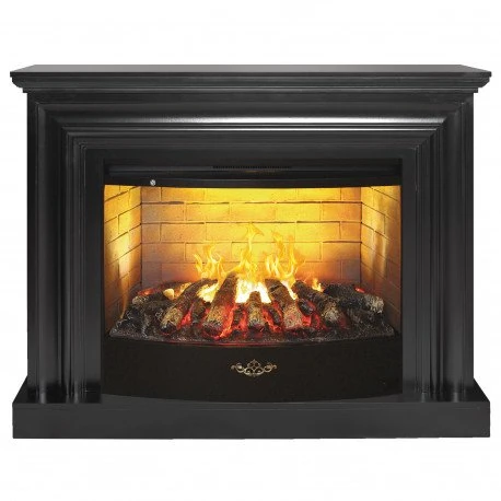 Изображение товара Электрокамин RealFlame Weston 33 BLM с 3D эффектом, дистанционным управлением
