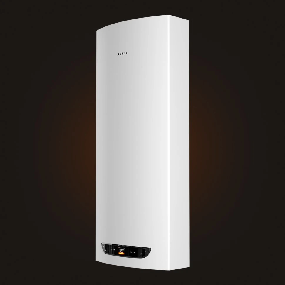 Изображение товара Накопительный водонагреватель AURUS AWH SE 80 F White с Wi-Fi и управлением