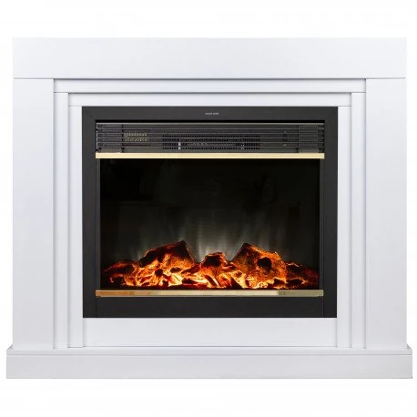 Изображение товара Каминокомплект RealFlame Stanley 26 WT с очагом MoonBlaze BR Lux Brass