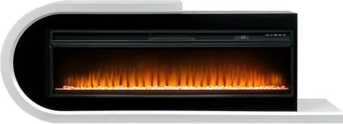 Изображение товара Каминокомплект Royal Flame Basel L с очагом Vision 60 LED белый с черным