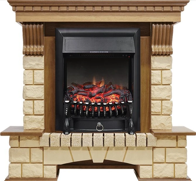 Изображение товара Каминокомплект Royal Flame Pierre Luxe с очагом Fobos FX Black Изображение товара Каминокомплект Royal Flame Pierre Luxe с очагом Fobos FX Black