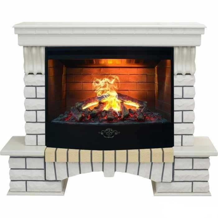 Изображение товара Электрокамин с 3D эффектом и увлажнением RealFlame Country 33 WT