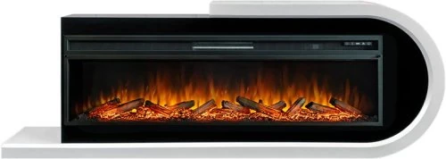 Изображение товара Каминокомплект Royal Flame Basel R с очагом Vision 60 LOG LED белый с черным