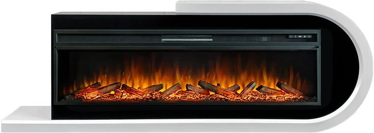 Изображение товара Каминокомплект Royal Flame Basel R с очагом Vision 60 LOG LED белый черный Изображение товара Каминокомплект Royal Flame Basel R с очагом Vision 60 LOG LED белый черный