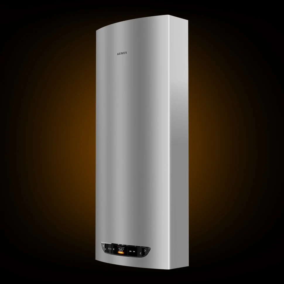 Изображение товара Накопительный водонагреватель AURUS AWH SE 80 F Silver с Wi-Fi и управлением