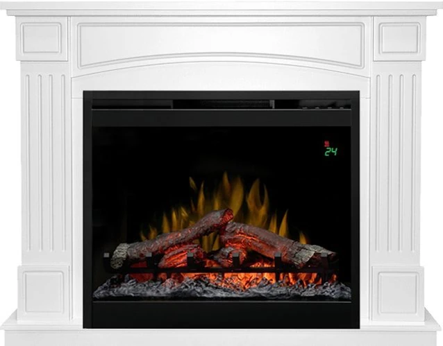 Изображение товара Каминокомплект Dimplex Boston с очагом Symphony 26'' DF2624L-INT белый Изображение товара Каминокомплект Dimplex Boston с очагом Symphony 26'' DF2624L-INT белый