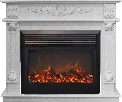 Изображение товара Каминокомплект RealFlame Philadelphia 25,5/26 WT с очагом MoonBlaze LUX Black Изображение товара Каминокомплект RealFlame Philadelphia 25,5/26 WT с очагом MoonBlaze LUX Black