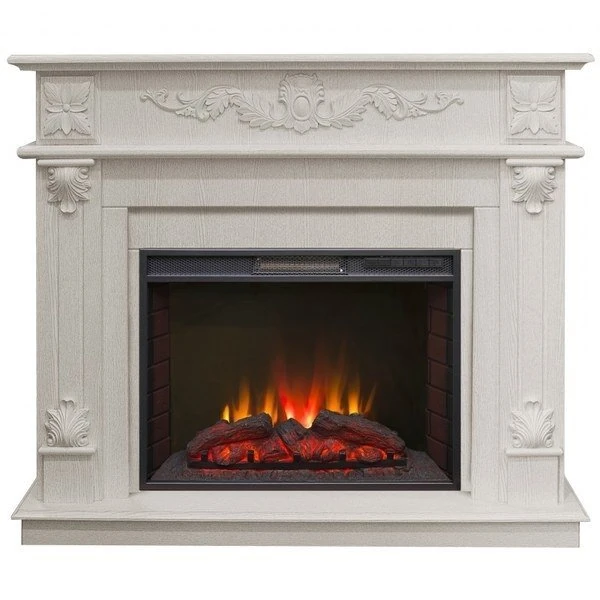Изображение товара Каминокомплект RealFlame Philadelphia 25,5/26 WT с очагом Sparta 25,5 LED Портал WT для уютного дом Изображение товара Каминокомплект RealFlame Philadelphia 25,5/26 WT с очагом Sparta 25,5 LED Портал WT для уютного дом