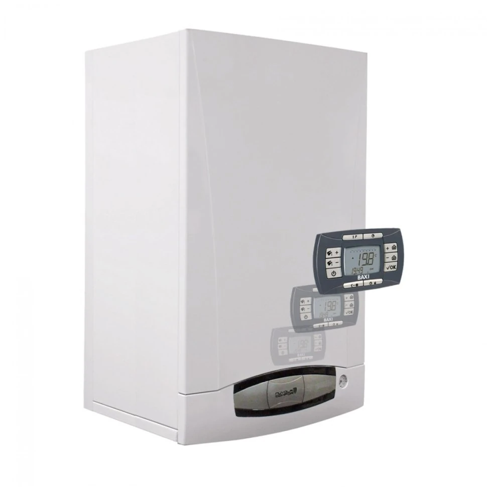 Изображение товара Настенный газовый котел Baxi NUVOLA-3 Comfort 240 Fi с встроенным бойлером и высоким КПД