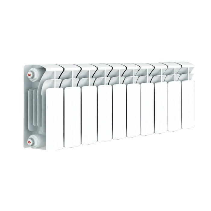 Изображение товара Биметаллический радиатор отопления Rifar Base 200 10 секций белый 1040 Вт