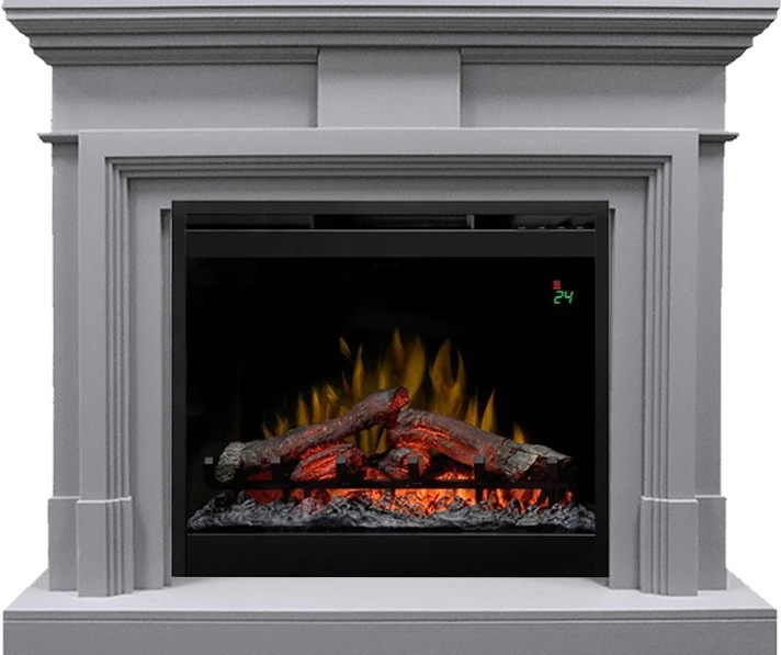 Изображение товара Каминокомплект Dimplex Coventry с очагом Symphony 26'' DF2624L-INT cерый Изображение товара Каминокомплект Dimplex Coventry с очагом Symphony 26'' DF2624L-INT cерый