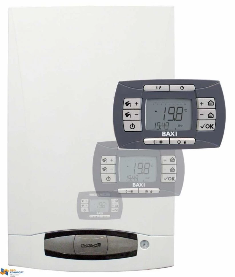 Изображение товара Настенный газовый котел Baxi NUVOLA-3 Comfort 280 Fi