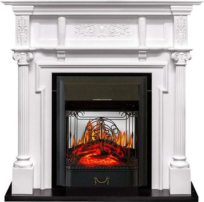 Изображение товара Электрокаминокомплект Royal Flame Oxford с очагом Majestic FX M Black Изображение товара Электрокаминокомплект Royal Flame Oxford с очагом Majestic FX M Black