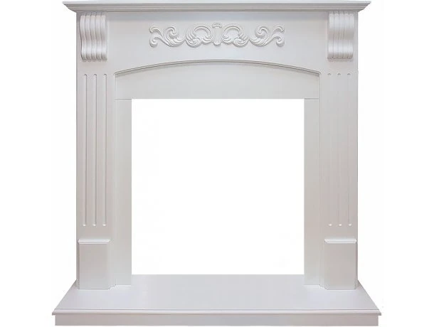 Изображение товара Портал для электрического камина Royal Flame Sorrento белый деревянный Изображение товара Портал для электрического камина Royal Flame Sorrento белый деревянный