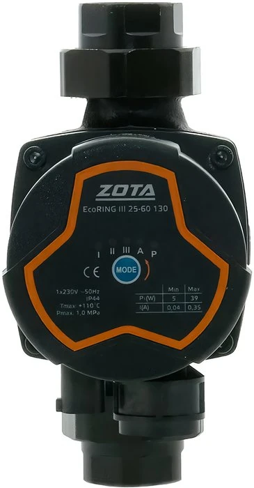 Изображение товара Циркуляционный насос Zota EcoRING III 25/60-130