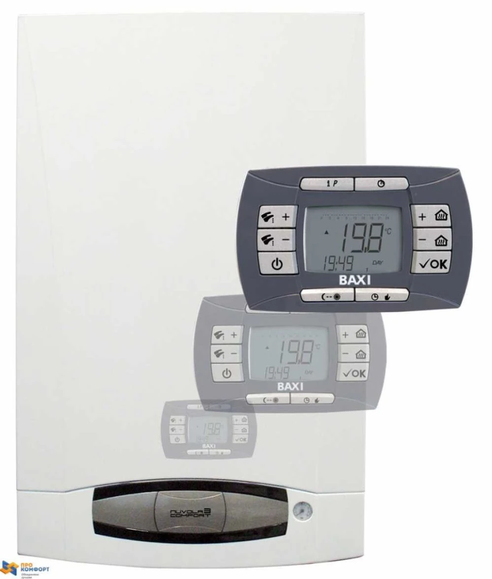 Изображение товара Настенный газовый котел Baxi NUVOLA-3 Comfort 320 Fi