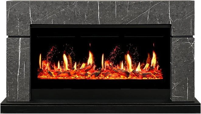 Изображение товара Электрокамин Royal Flame Lindos SFT с эффектом 5D V-ART и таймером Изображение товара Электрокамин Royal Flame Lindos SFT с эффектом 5D V-ART и таймером