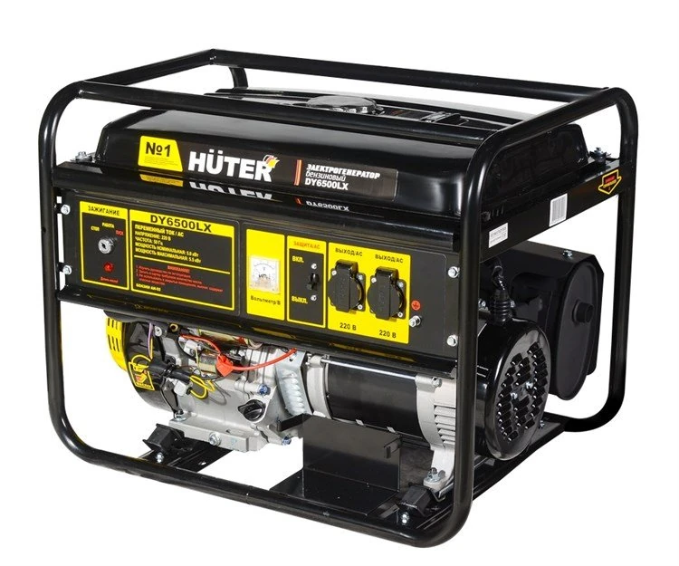 Изображение товара Бензиновый электрогенератор Huter DY6500LX