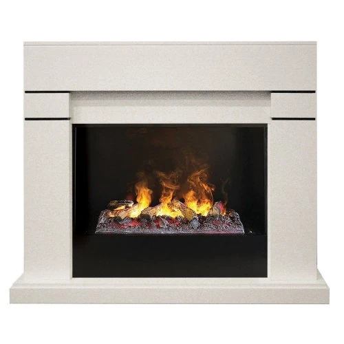 Изображение товара Каминокомплект RealFlame Lindelse 26 WT 3D Cassette 630 + Black вставка