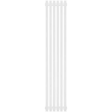 Стальной трубчатый радиатор Stout Tube QV40-1750-6 R Quadro RAL1T104S9016 белый муар