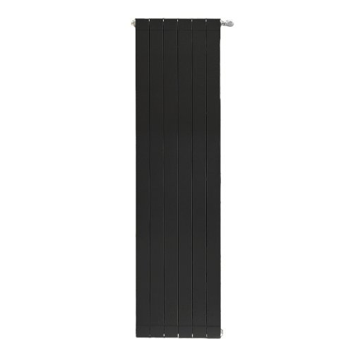 Алюминиевый радиатор отопления Stout SRA-0110-18000706 Oscar 1800 6 секций боковое подключение черный Алюминиевый радиатор отопления Stout SRA-0110-18000706 Oscar 1800 6 секций боковое подключение черный