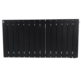 Биметаллический радиатор отопления Rifar Supremo Ventil SVR 500 14 секций нижнее правое подключение антрацит