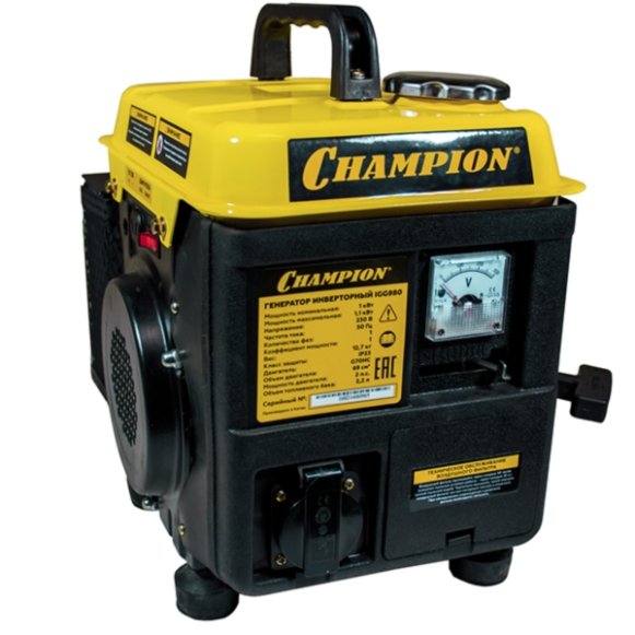 Изображение товара Бензиновый электрогенератор CHAMPION IGG980